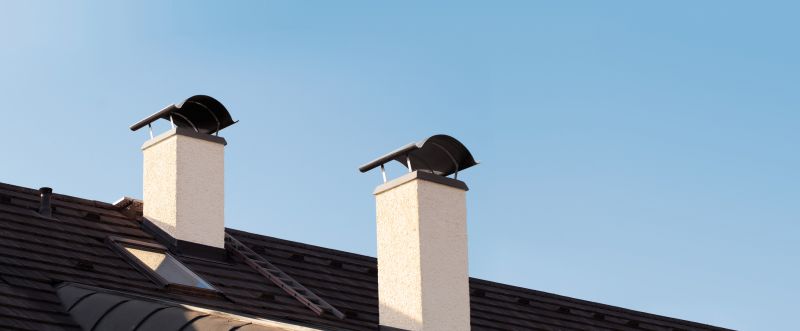 Chimney Cap on a Wood Fireplace