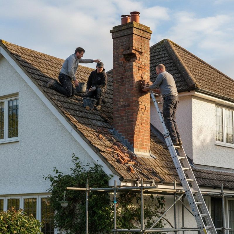Chimney Flashing Repair